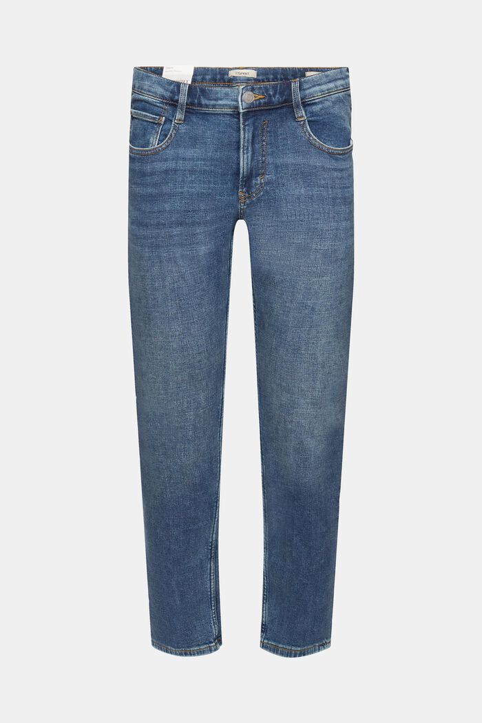 Brushback jeans, BLUE MEDIUM WASHED, detail image number 6