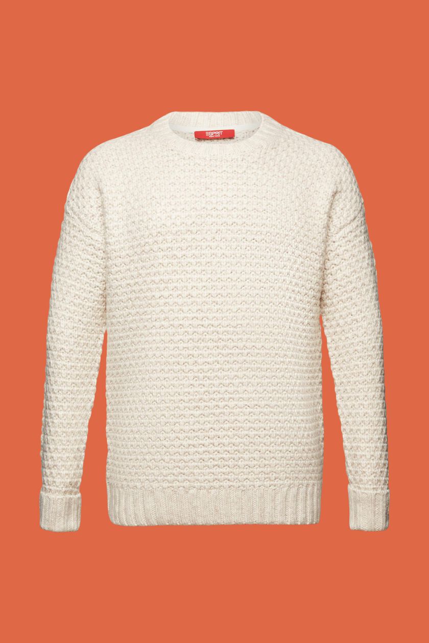 Chunky Knit Crewneck Sweater