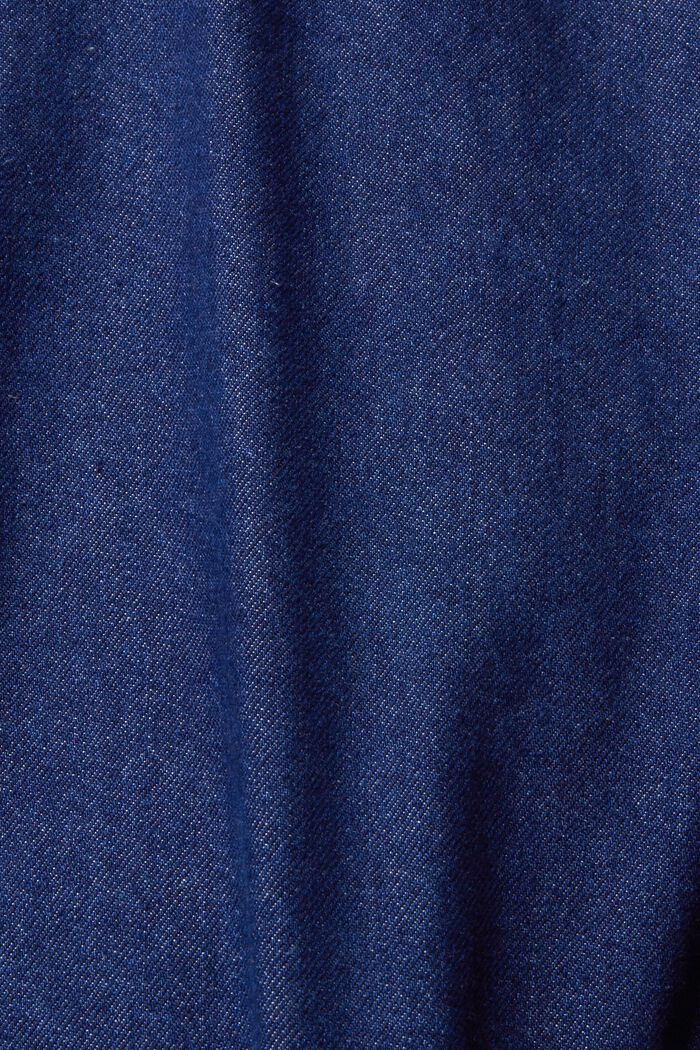 Denim jacket, BLUE DARK WASHED, detail image number 4