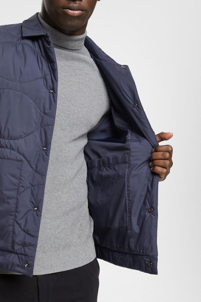 Lightweight quilted jacket, NAVY, detail image number 2