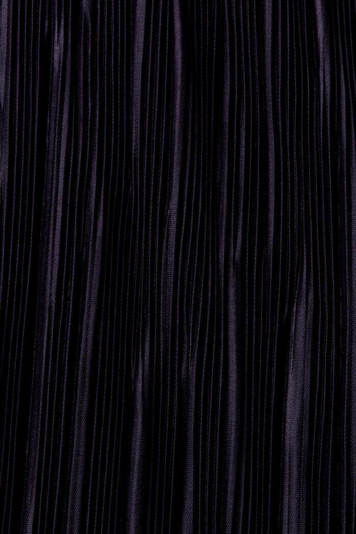 Pleated wide leg trousers, NAVY, detail image number 6