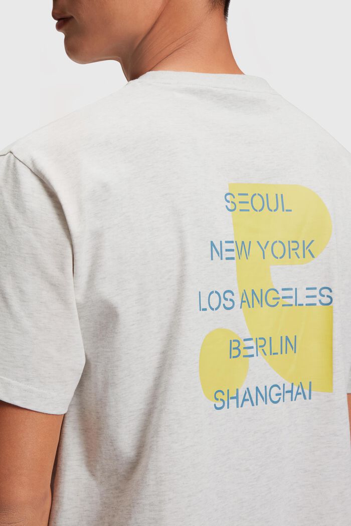 Seoul Edition print t-shirt, GREY, detail image number 3