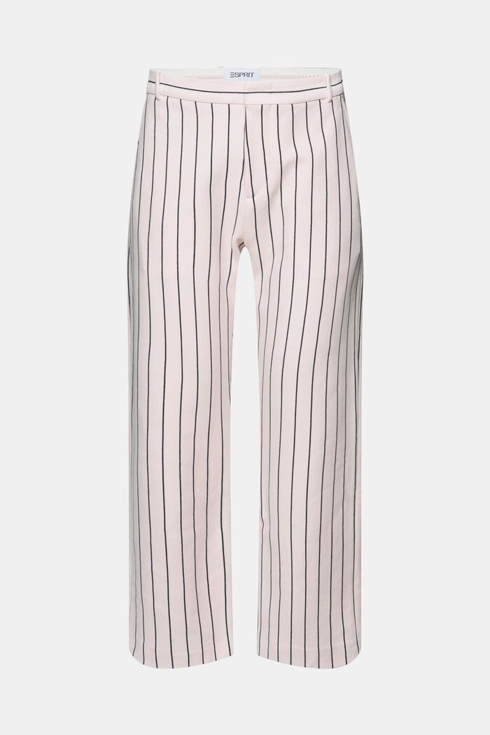 Cotton Pique Pinstripe Suit Pants, LIGHT PINK, detail image number 7