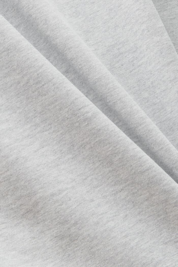 Unisex Logo Cotton Jersey T-Shirt, LIGHT GREY, detail image number 7