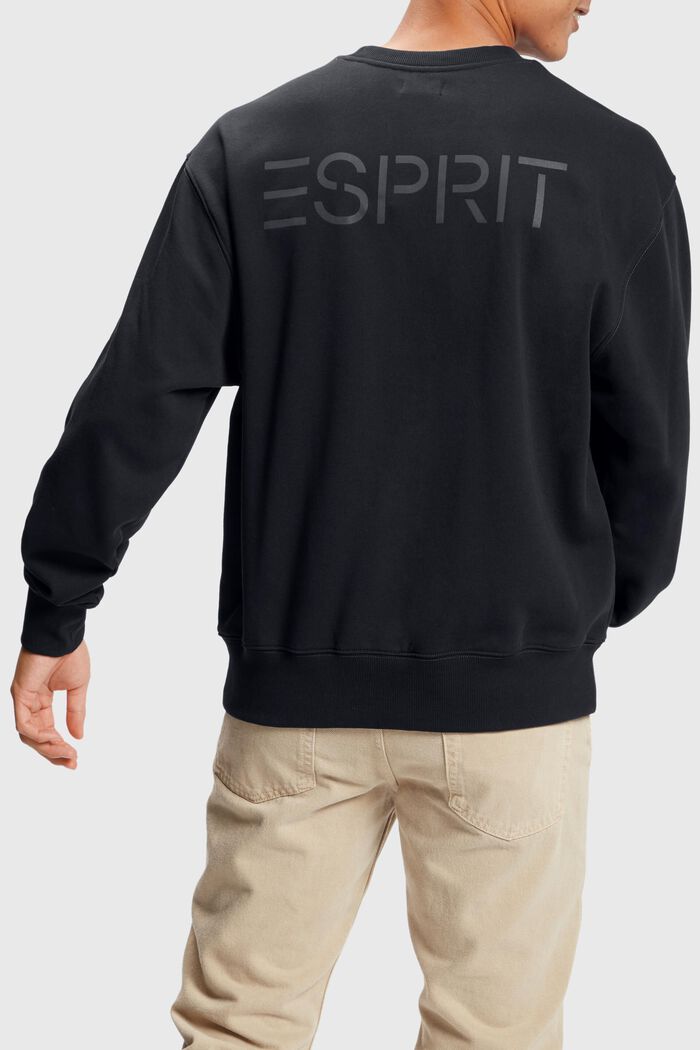 Color Dolphin Sweatshirt, BLACK, detail image number 1
