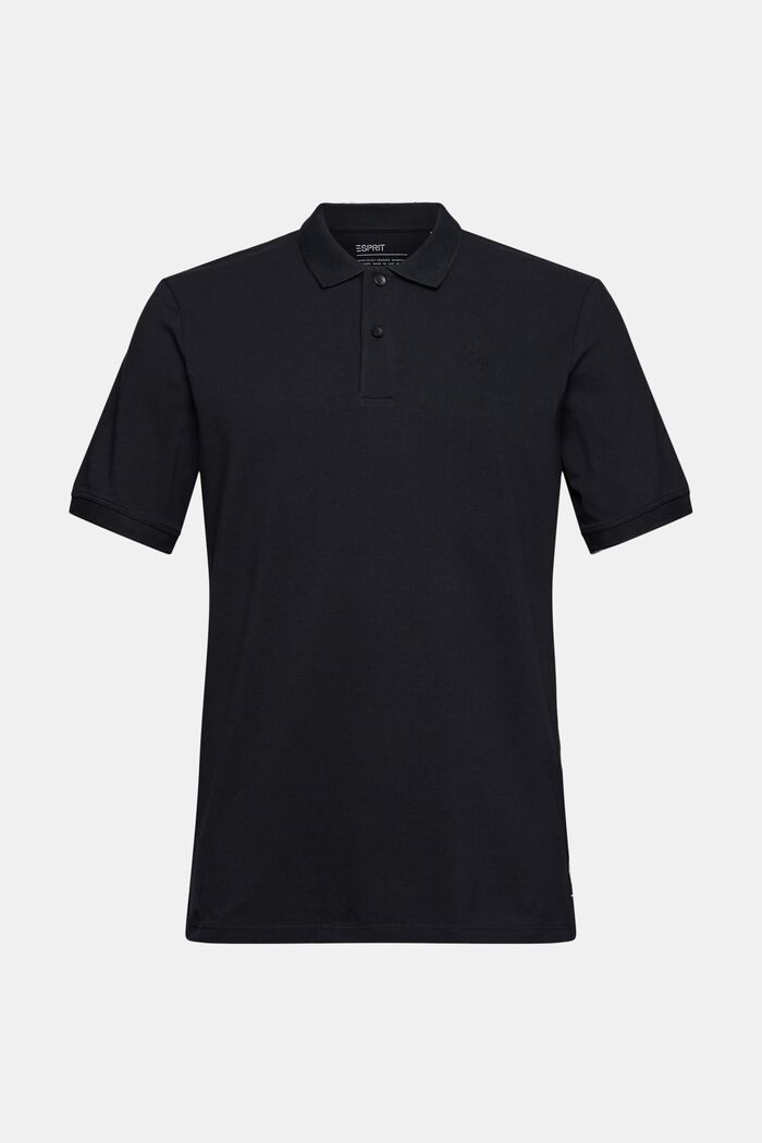Polo shirt, BLACK, detail image number 2