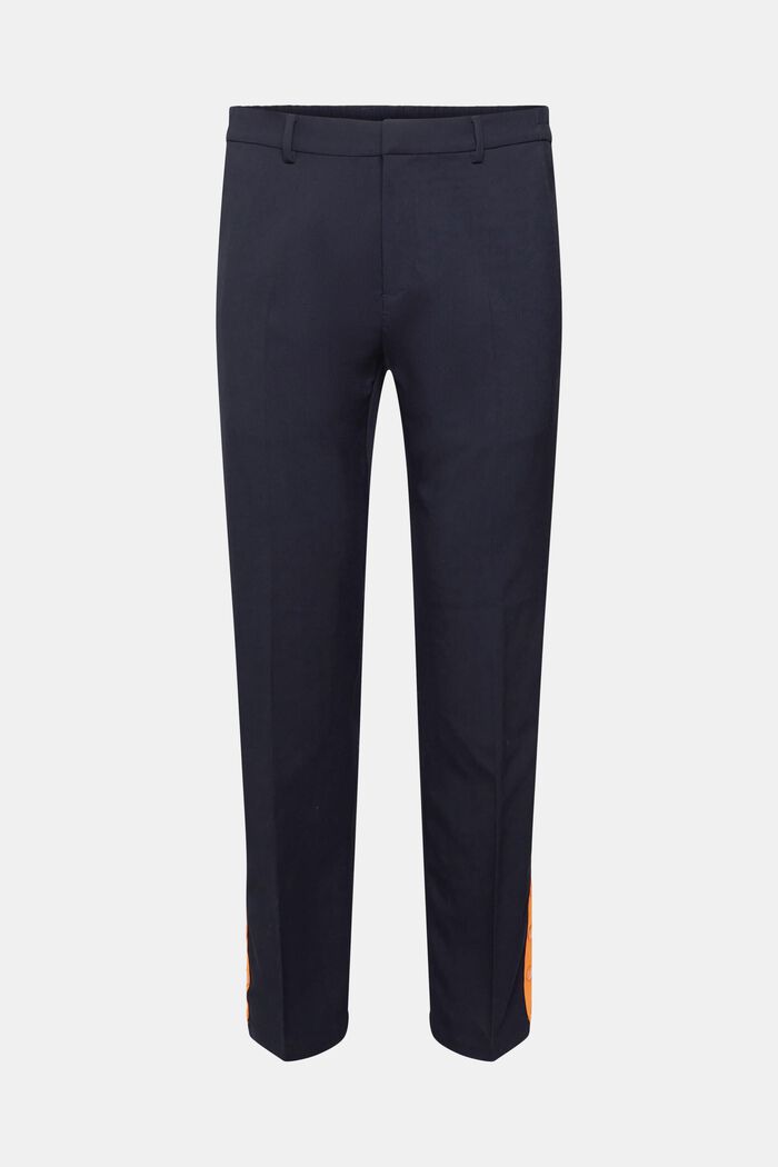 Tailored tracksuit style trousers, NAVY, detail image number 7