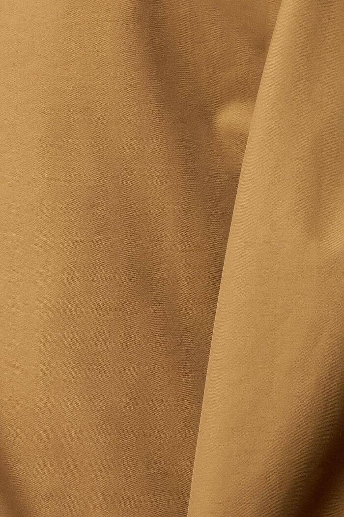 Trench coat with detachable hood, TAUPE, detail image number 4