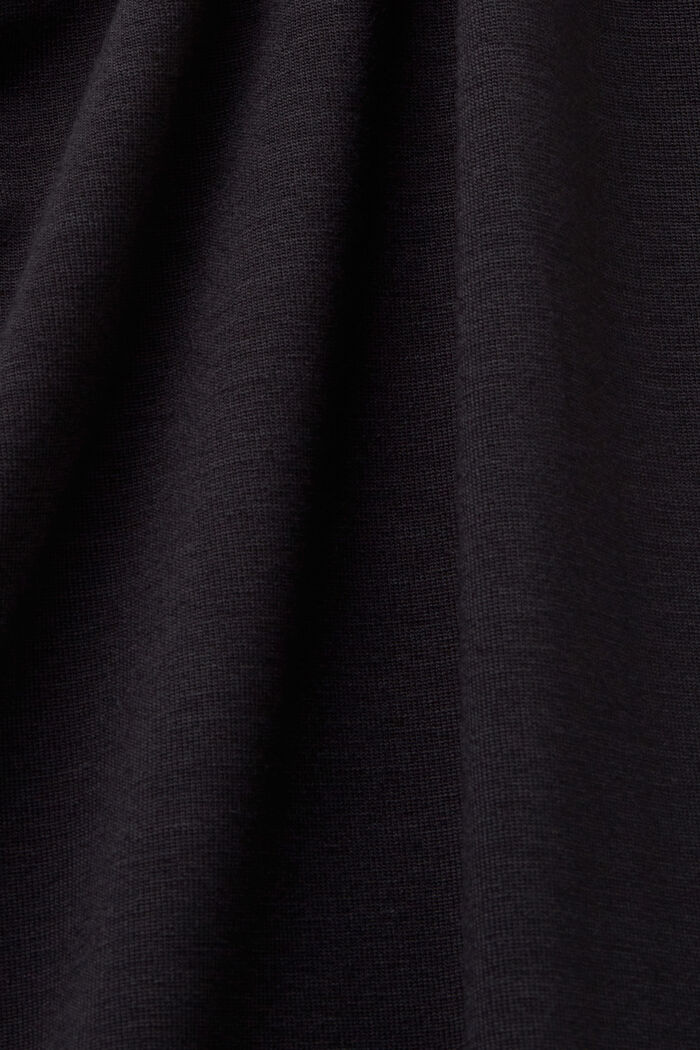 Jersey dress, LENZING™ ECOVERO™, ANTHRACITE, detail image number 5
