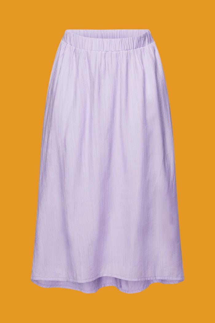 Crinkled midi skirt, LAVENDER, detail image number 6