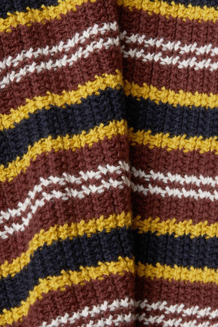 Striped wool blend jumper, NAVY, detail image number 5