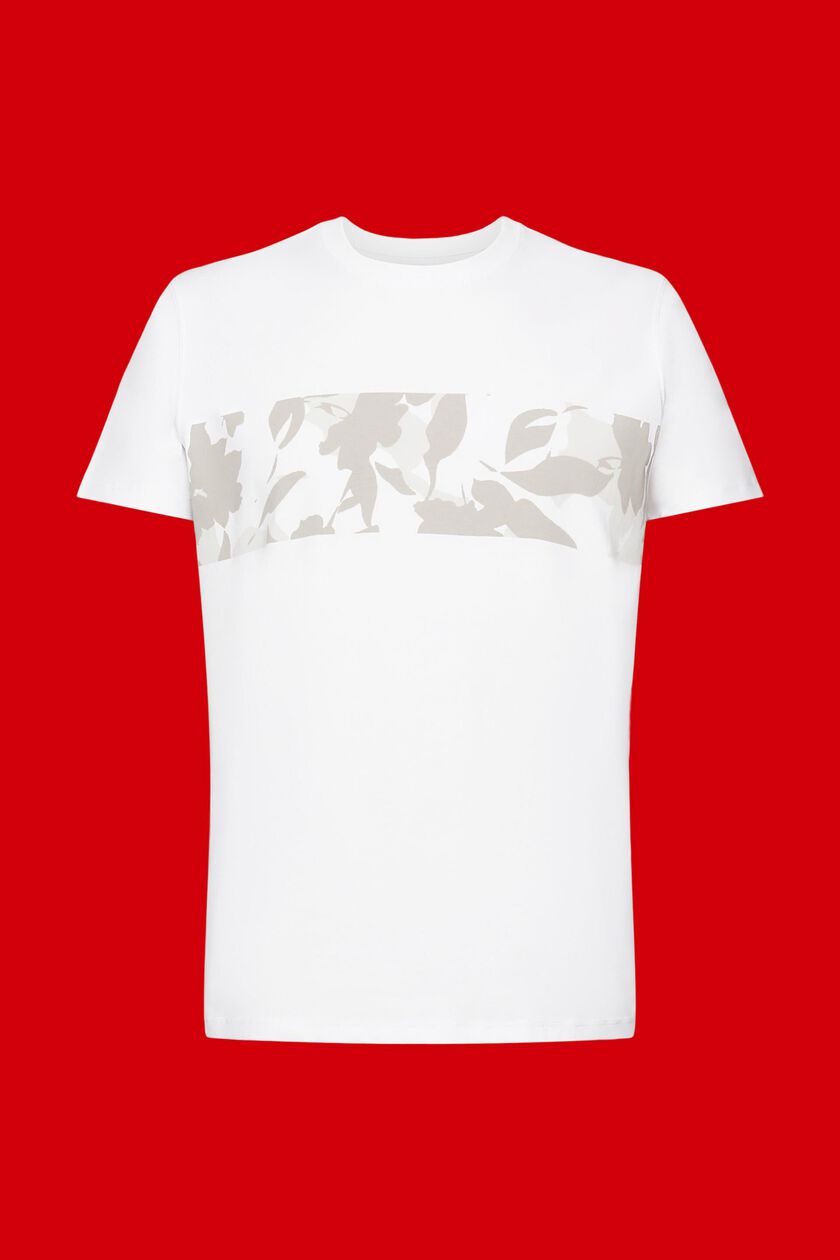 T-shirt with front print, 100% cotton