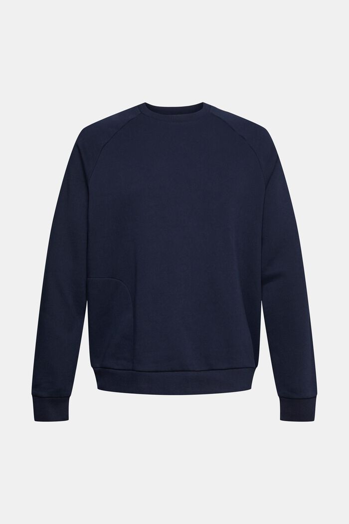 Sweatshirt with a zip pocket, NAVY, detail image number 5