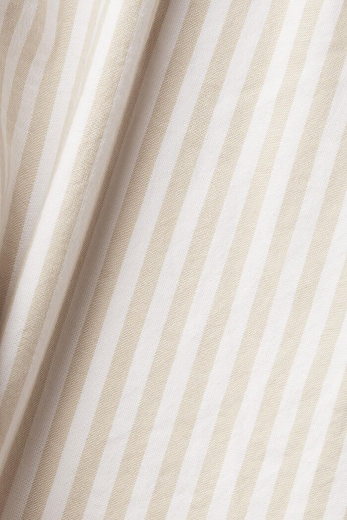 Striped shirt, CREAM BEIGE, detail image number 5