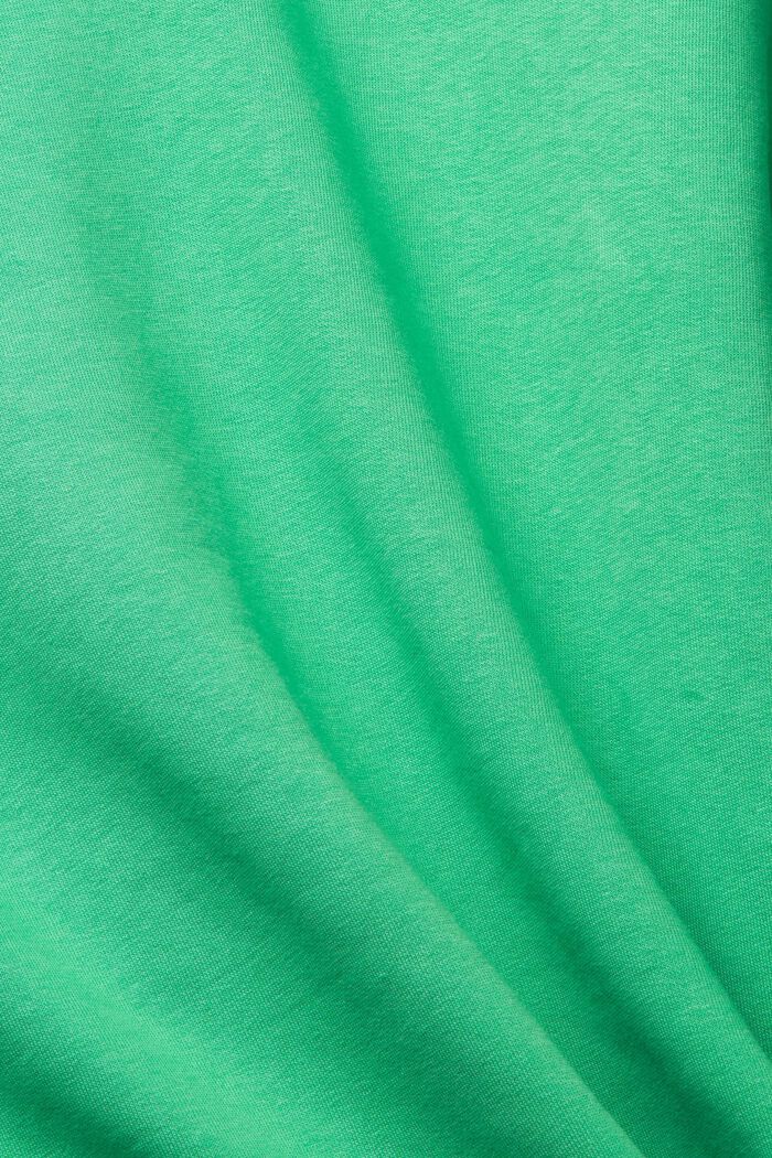 Sweatshirt with a colourful embroidered logo, GREEN, detail image number 5