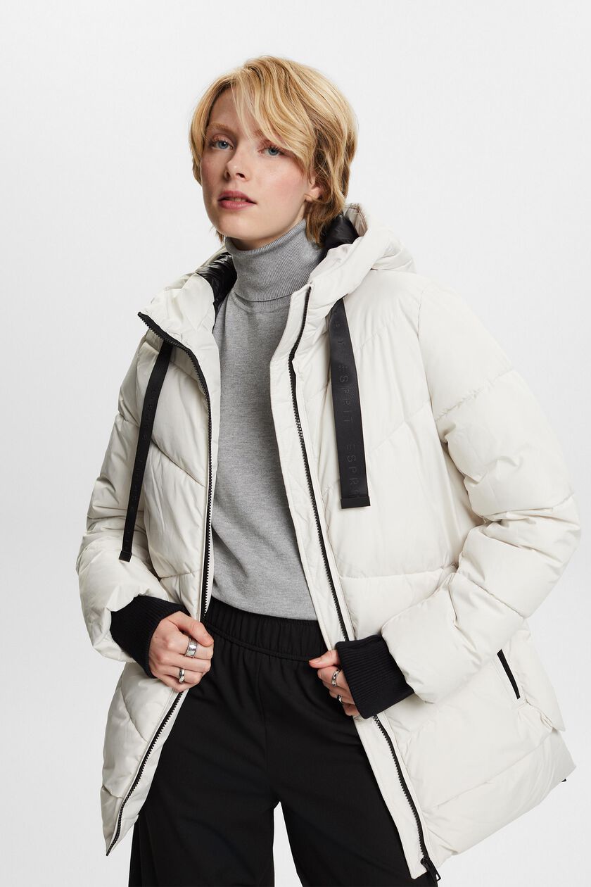 Hooded Quilted Puffer Jacket