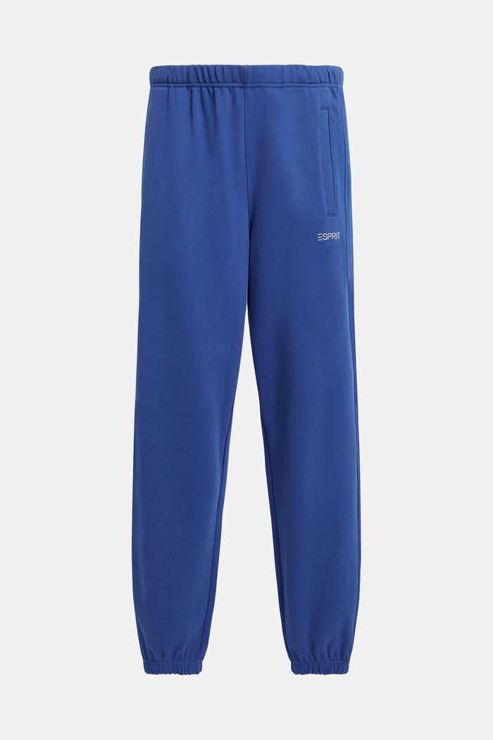 Relaxed logo joggers, BRIGHT BLUE, detail image number 4
