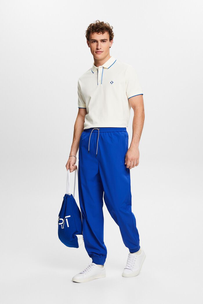 Stretch Jogger Pants, BRIGHT BLUE, detail image number 1