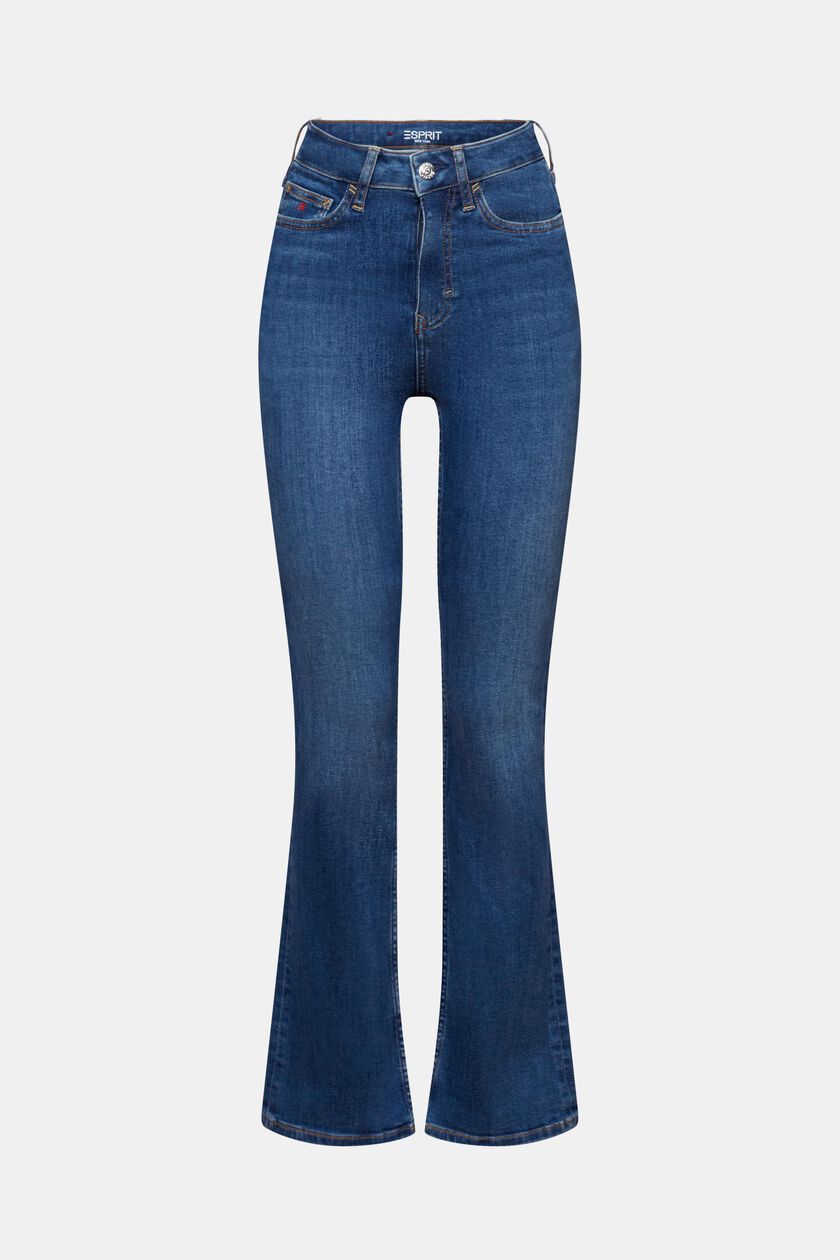 Premium high-rise bootcut jeans