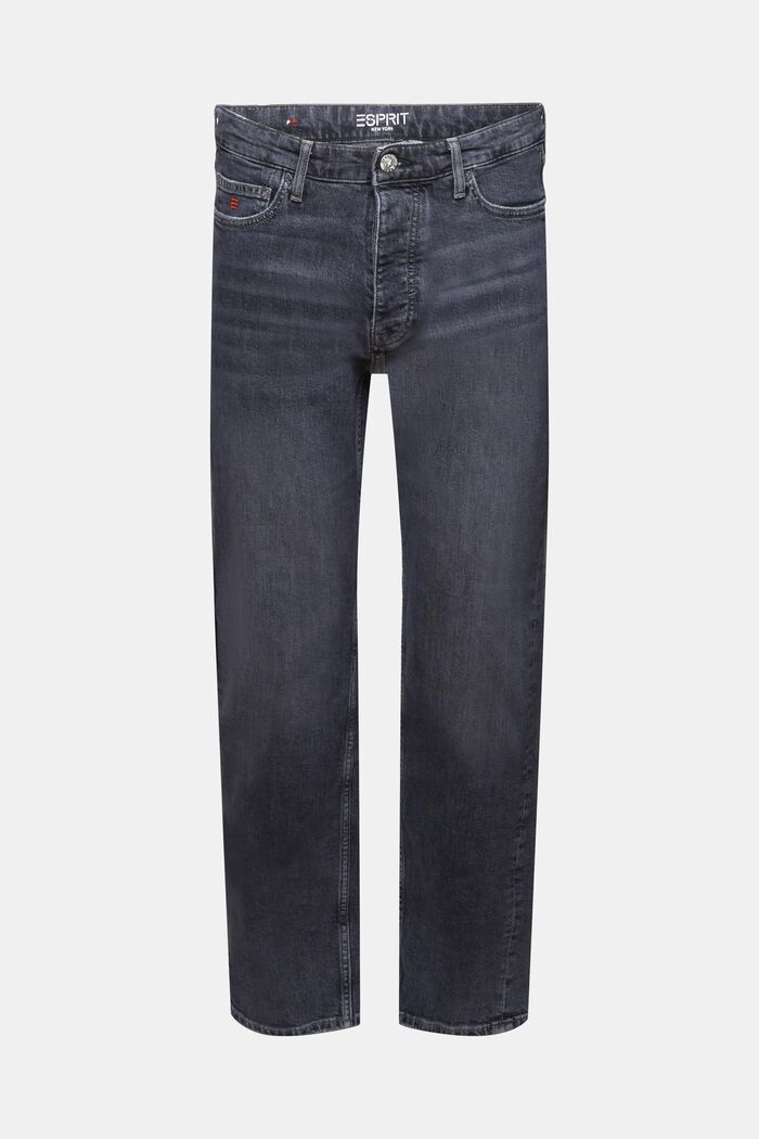 Mid-Rise Retro Relaxed Jeans, BLACK MEDIUM WASHED, detail image number 7