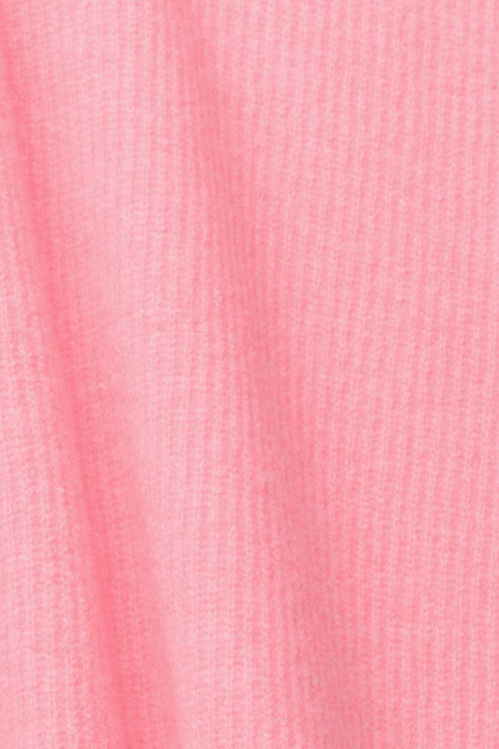 CURVY knitted wool blend jumper, PINK, detail image number 3