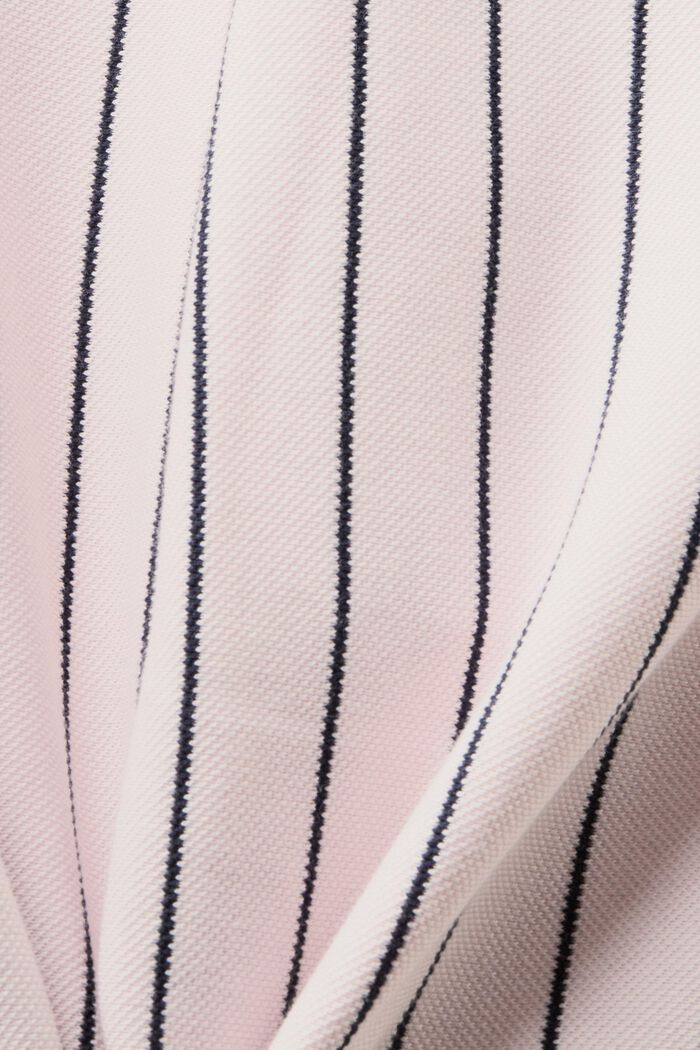 Cotton Pique Pinstripe Suit Pants, LIGHT PINK, detail image number 6