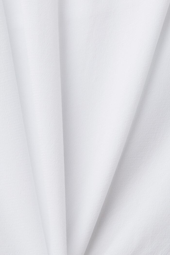 Blouse top, LENZING™ ECOVERO™, WHITE, detail image number 5