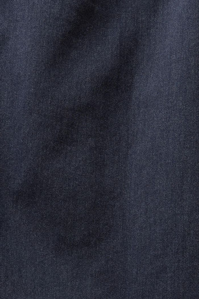 Washed Cotton Twill Mini Skirt, NAVY, detail image number 5