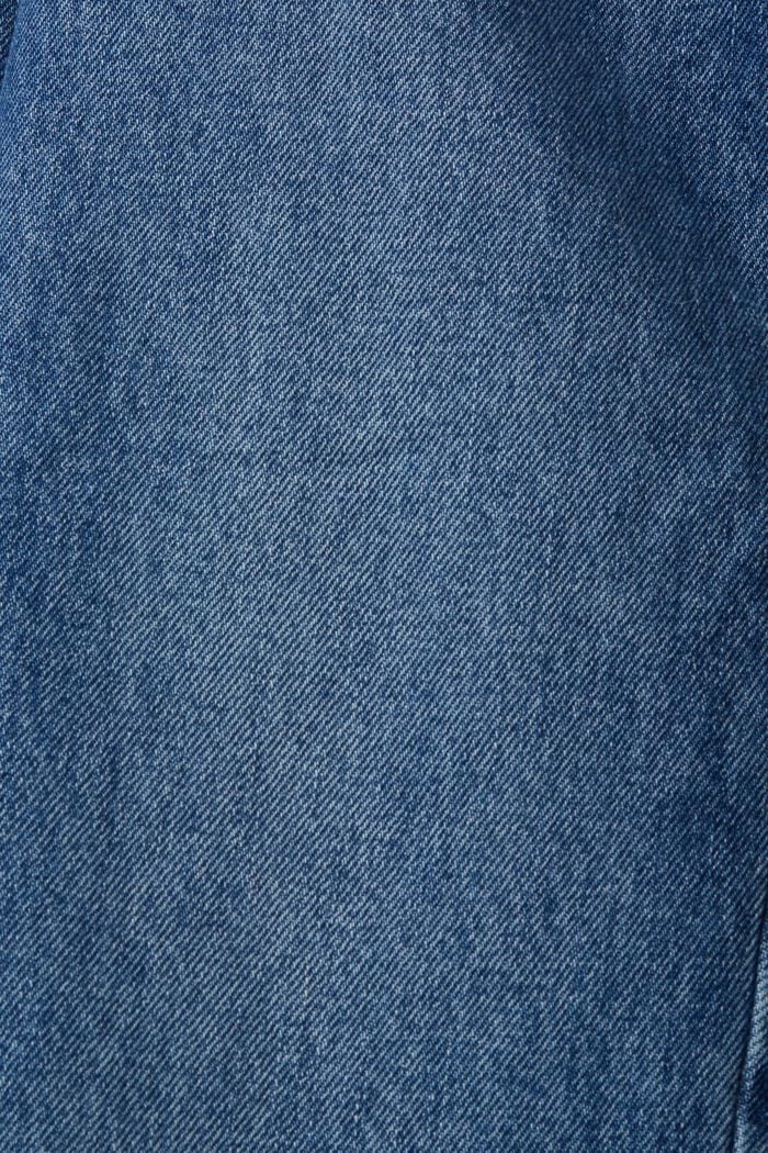 Mid-rise cropped flared stretch jeans, BLUE MEDIUM WASHED, detail image number 6