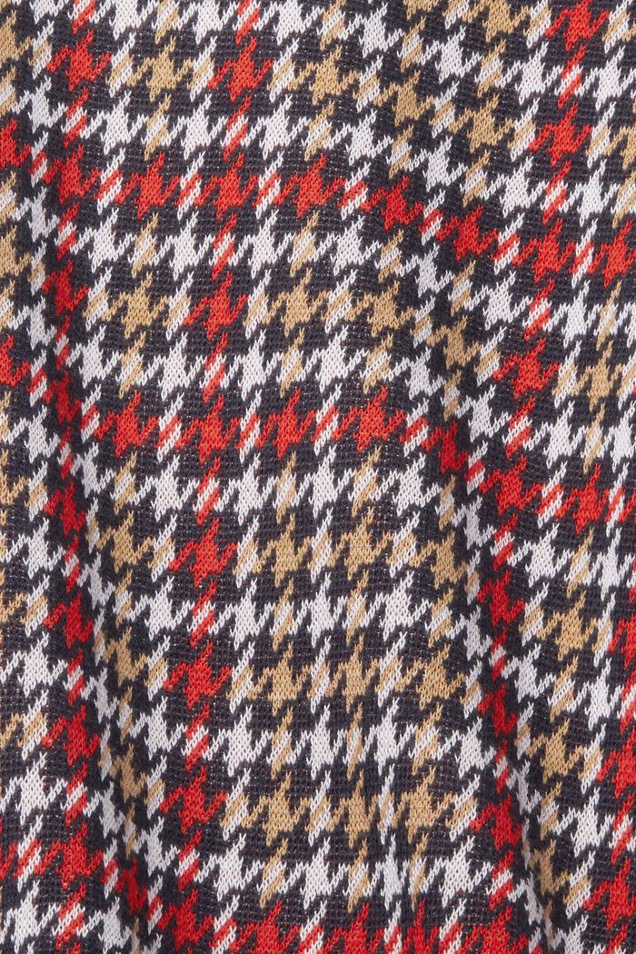 Jumper with houndstooth checks, OFF WHITE, detail image number 5