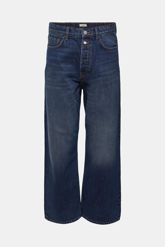 Loose fit jeans, BLUE DARK WASHED, detail image number 2
