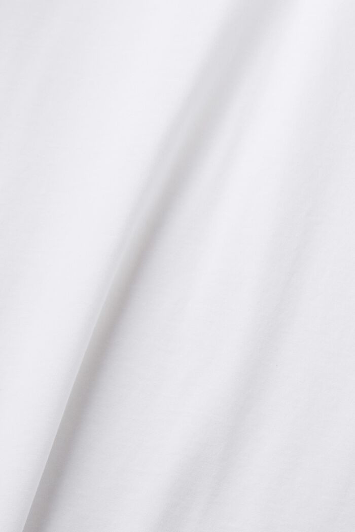 Organic Cotton T-Shirt, WHITE, detail image number 5