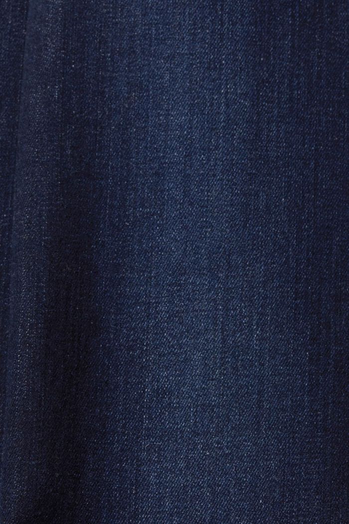 High-rise skinny bootcut jeans, BLUE DARK WASHED, detail image number 6