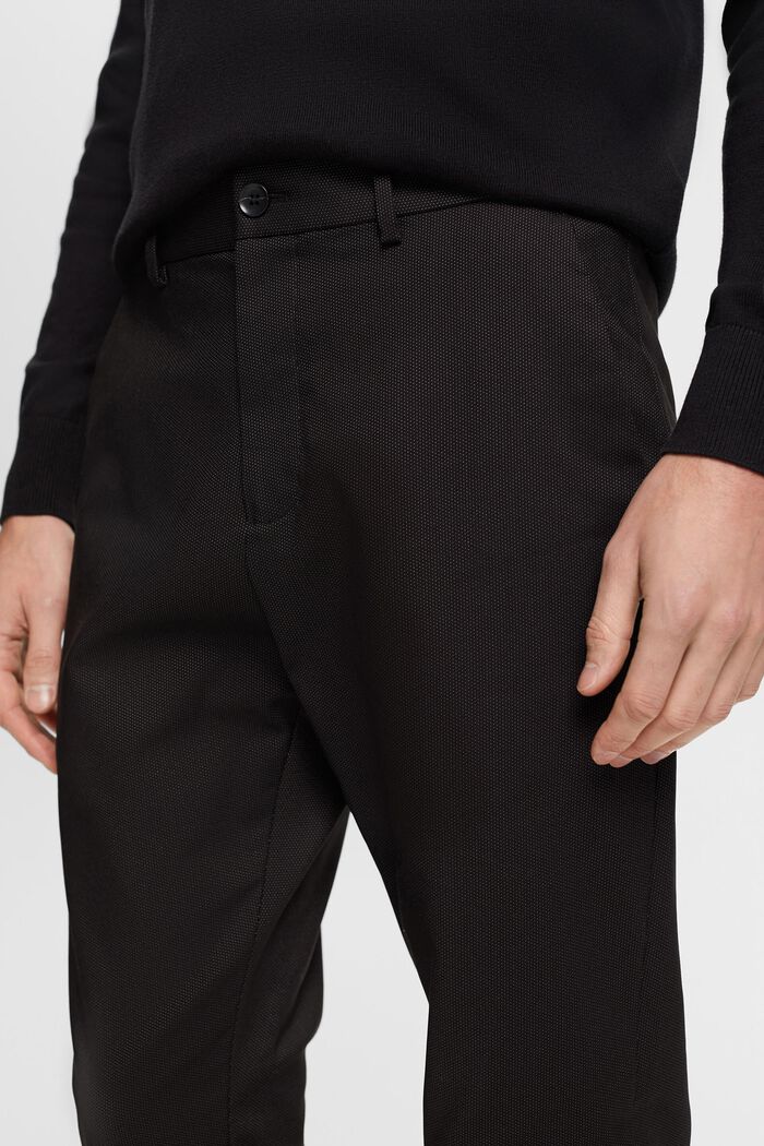 Slim fit trousers, BLACK, detail image number 2