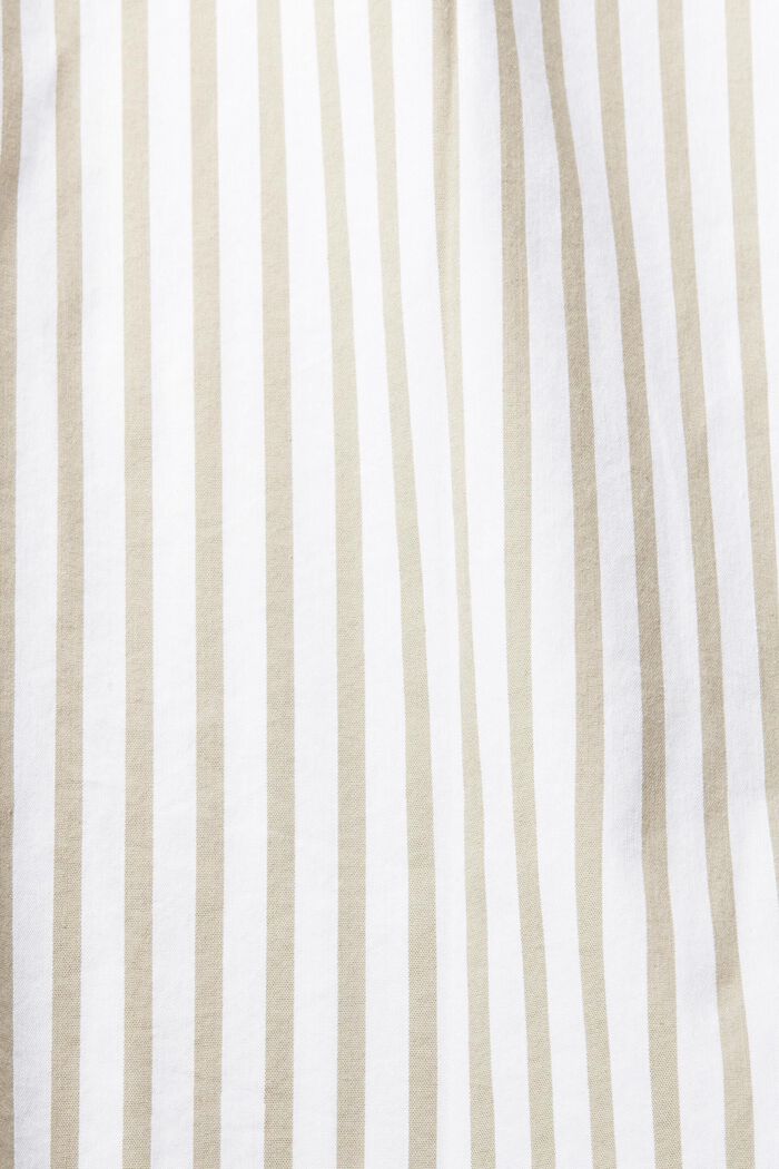Long striped woven blouse, WHITE 4, detail image number 5