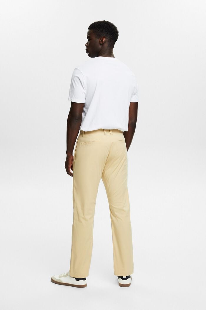 Stretch-Twill Straight Chino Pants, SAND 2, detail image number 3