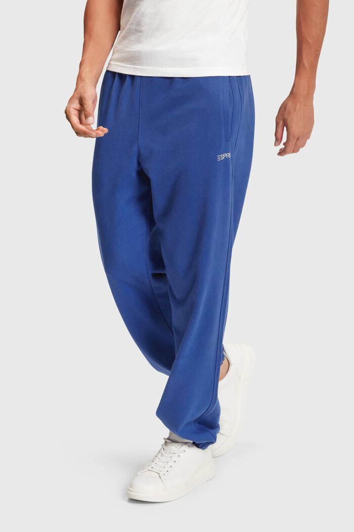 Relaxed logo joggers, BRIGHT BLUE, detail image number 0