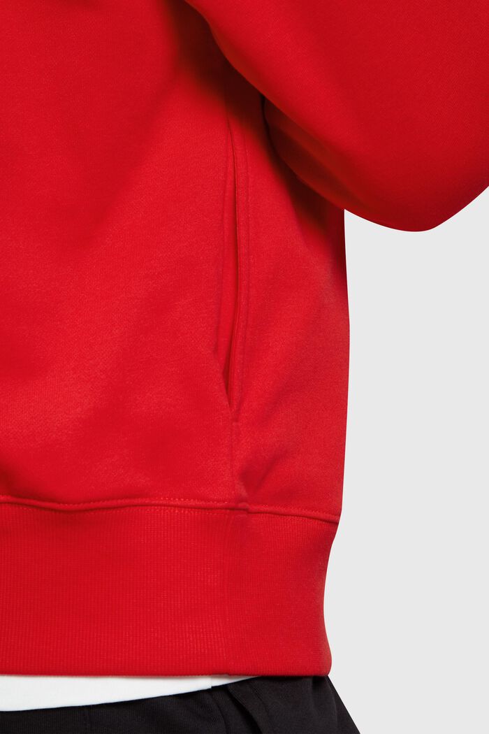 Logo hoodie, ORANGE RED, detail image number 3