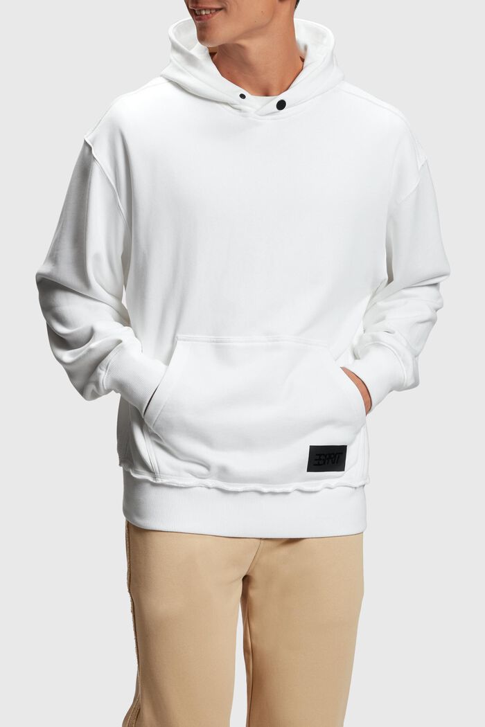 Oversized hoodie, WHITE, detail image number 0