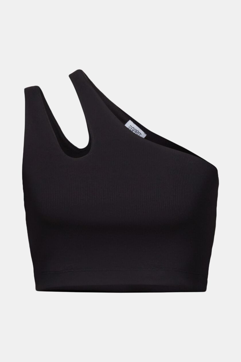 One-Shoulder Cropped Top
