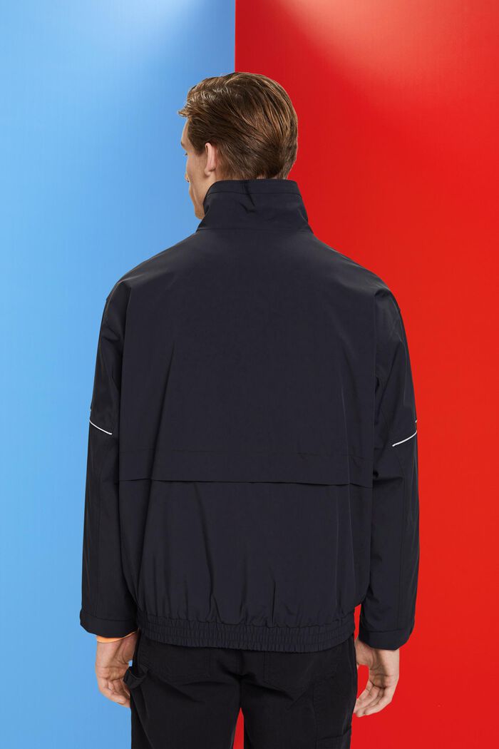 Oversized windbreaker jacket, BLACK, detail image number 3