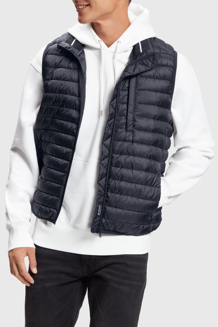 Quilted body warmer with 3M™ Thinsulate™ padding, BLACK, detail image number 0