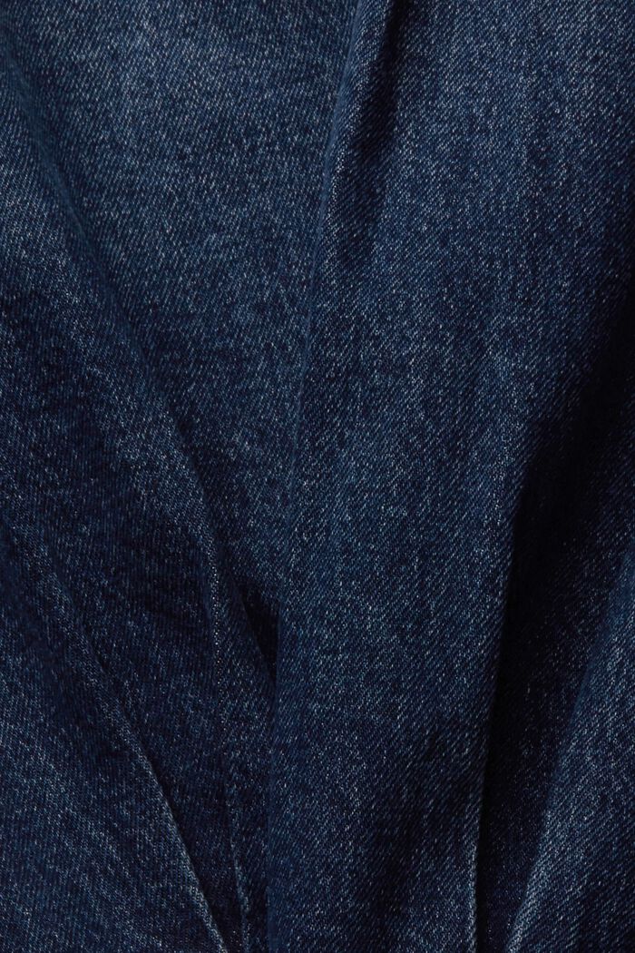 Cropped denim jacket, BLUE MEDIUM WASHED, detail image number 5