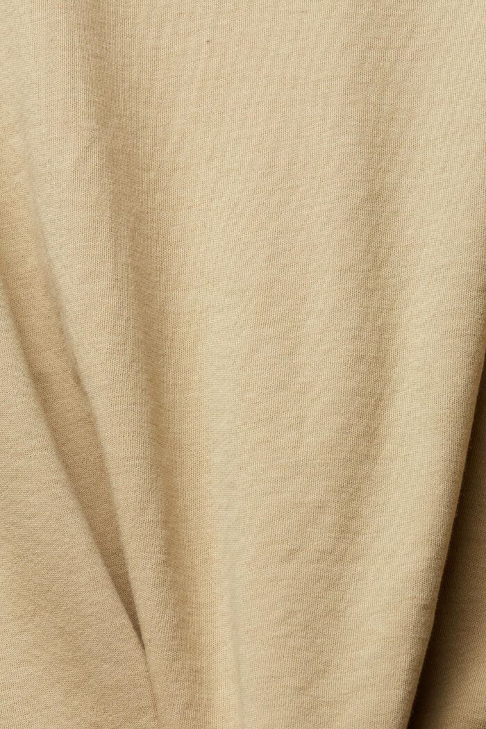 T-shirt with a breast pocket, PALE KHAKI, detail image number 5