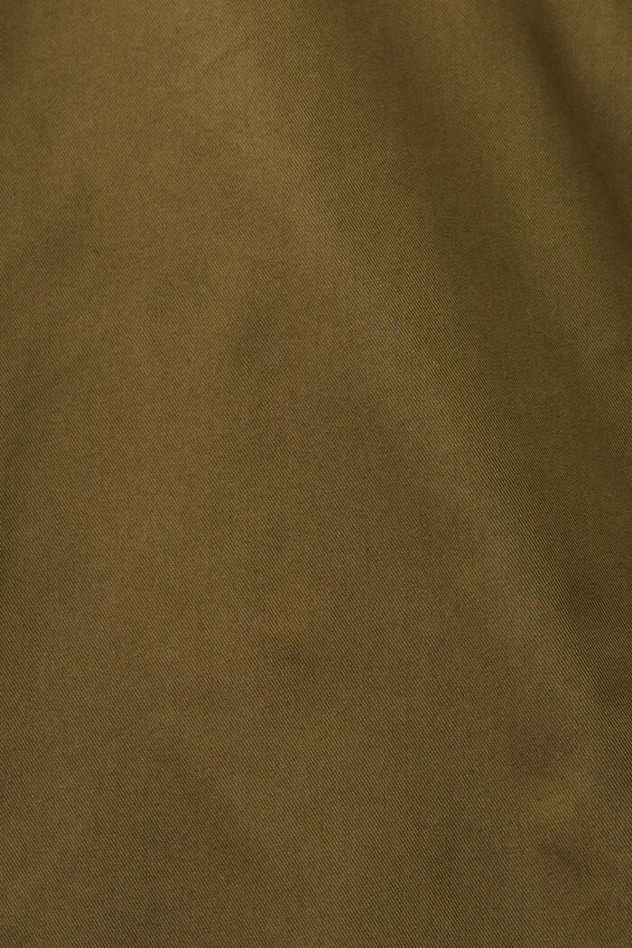 Cotton-Blend Jacket, KHAKI GREEN, detail image number 7
