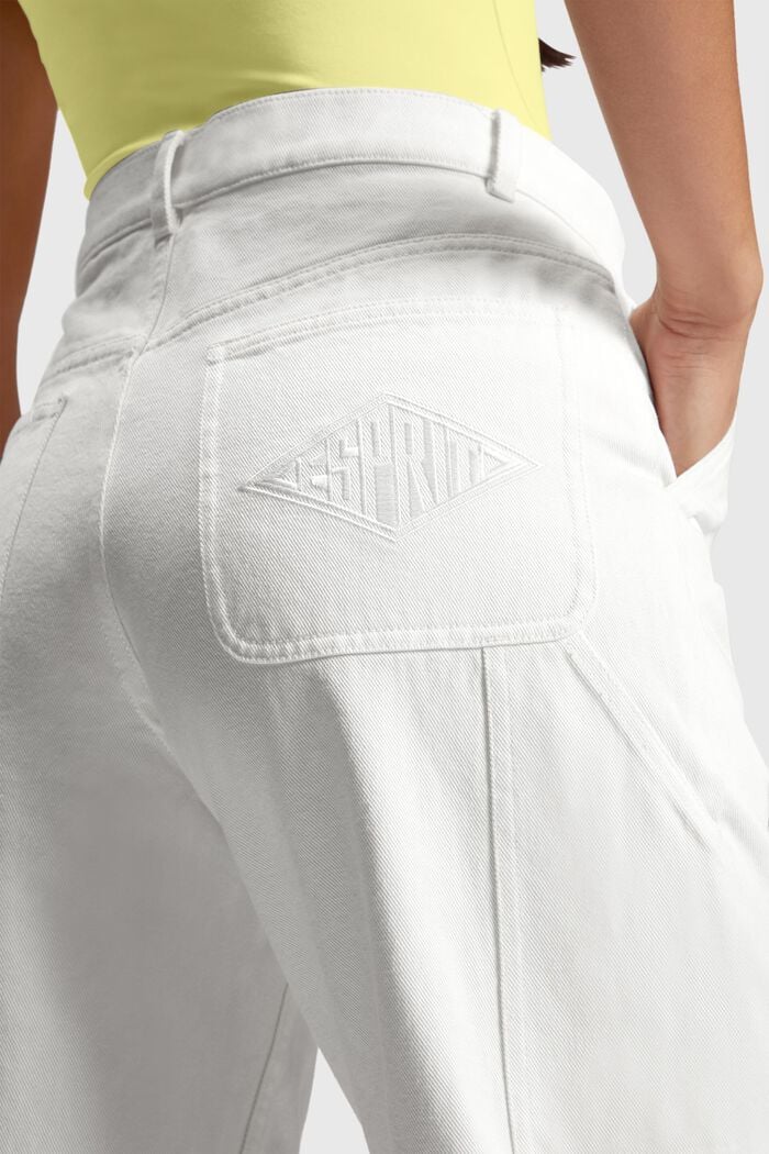 Cargo trousers, WHITE, detail image number 3
