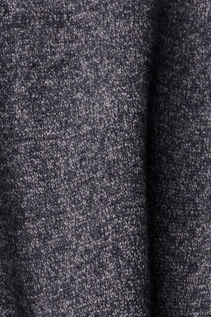 Knitted cardigan with buttons, NAVY, detail image number 5