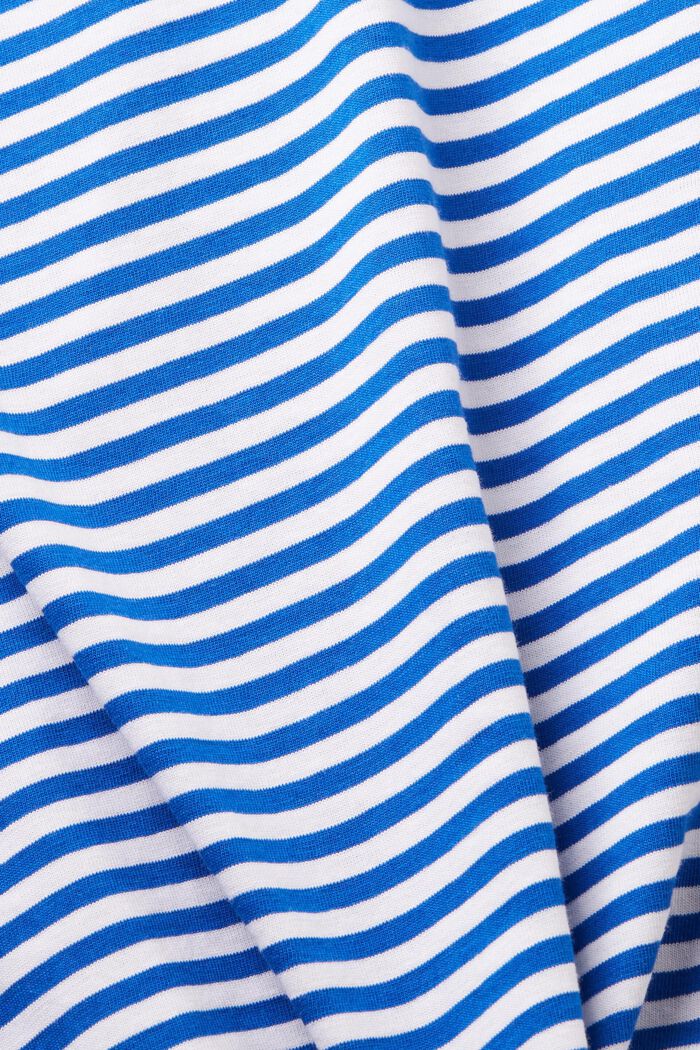 Striped t-shirt, BLUE, detail image number 4