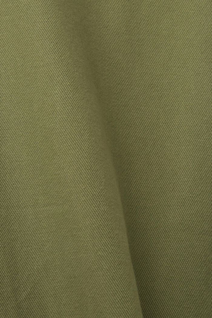 Cotton cargo-style trousers, OLIVE, detail image number 5