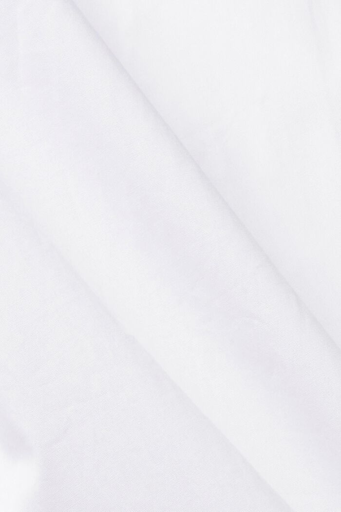 Sustainable cotton shirt, WHITE, detail image number 4